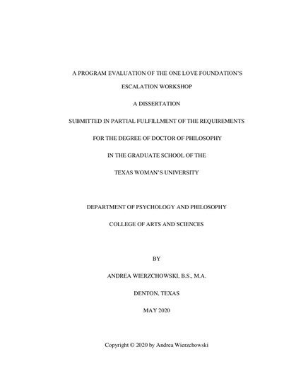 wierzchowski dissertation 2020 pdf 1